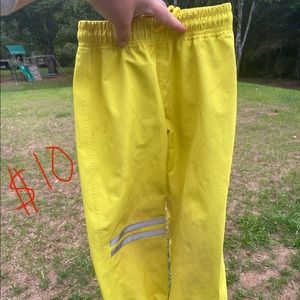 Kids Rain Pants Size 6/7